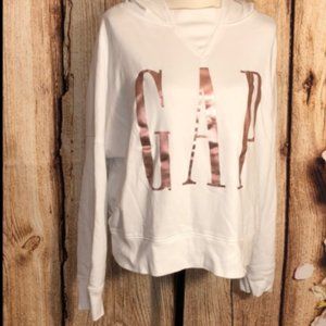 Rose Gold White Gap Hoodie